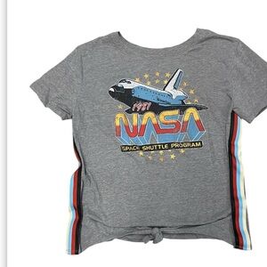 Fifth Sun Gray NASA Graphic Tee